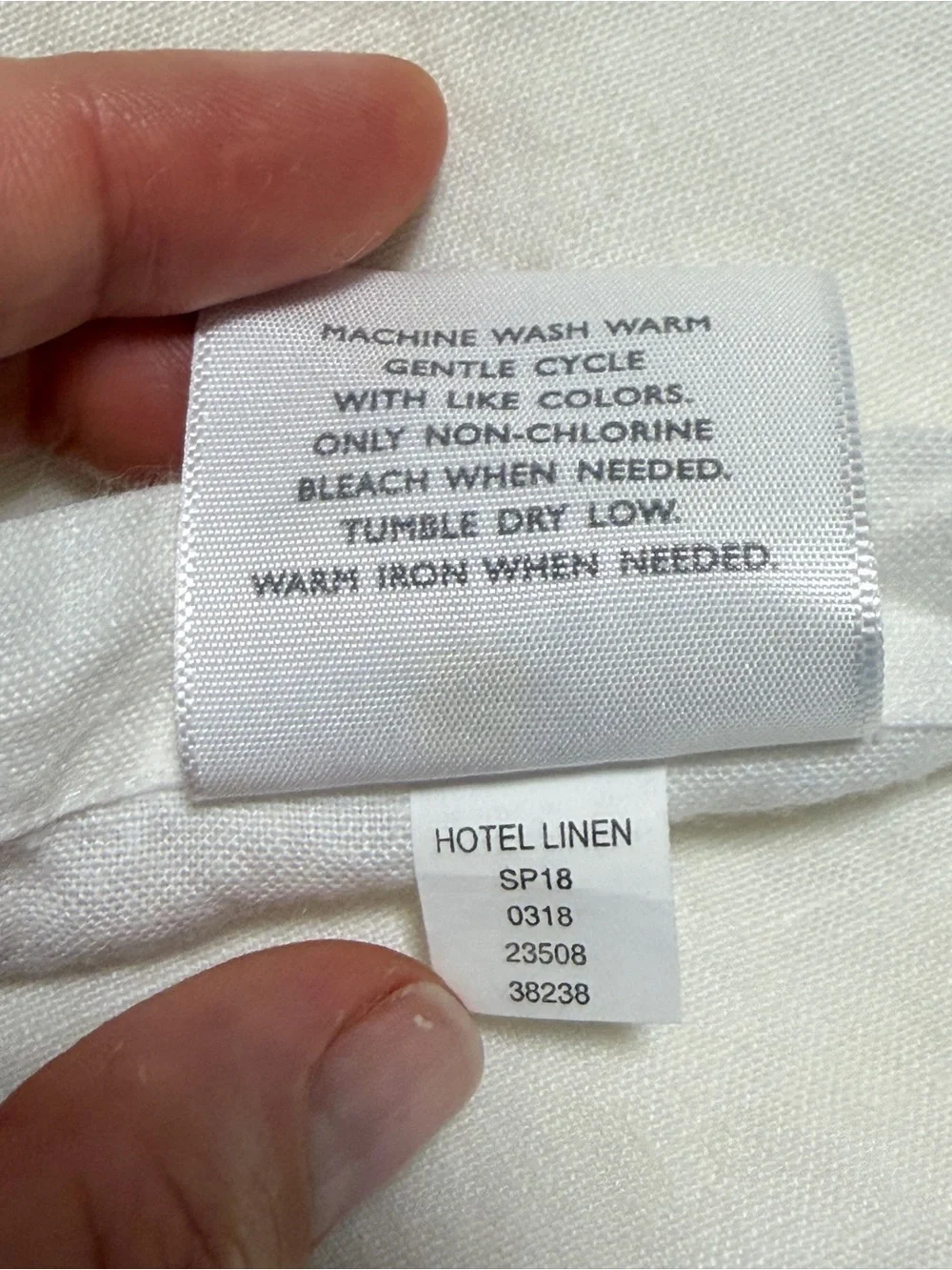 Hotel Collection King 100% Linen Flat Sheet Ivory Off White Luxury Bedding